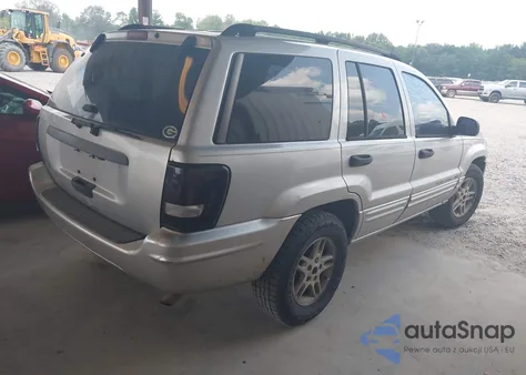 2004 Jeep Grand Cherokee Laredo z USA, uszkodzony, nr VIN 1J4GX48S94C216242